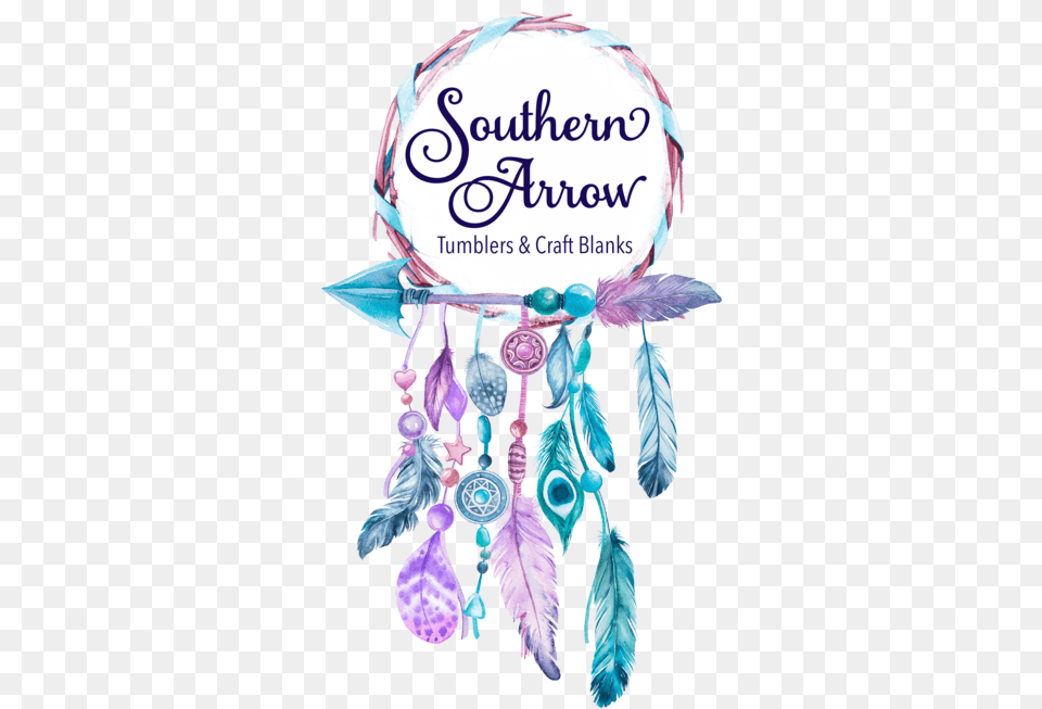 Southern Arrow Creations Dream Catcher Logo, Book, Publication, Accessories, Earring Png