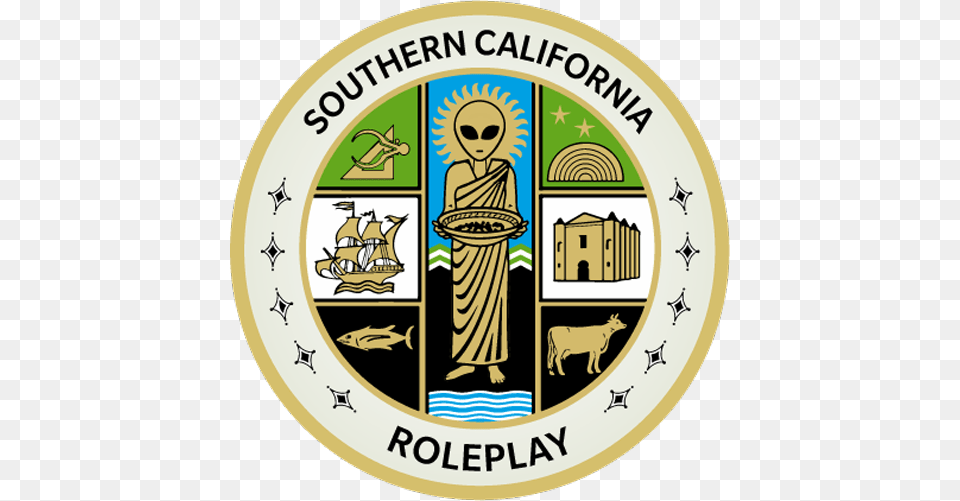 Southern California Roleplay Scrp Paranormal Encounters, Symbol, Badge, Emblem, Logo Free Png
