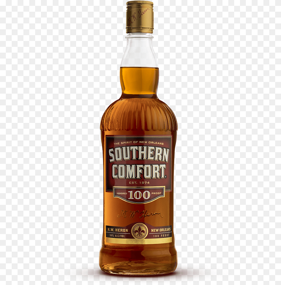 Southern Comfort 100 Proof Southern Comfort 80 Proof, Alcohol, Beverage, Liquor, Whisky Free Png