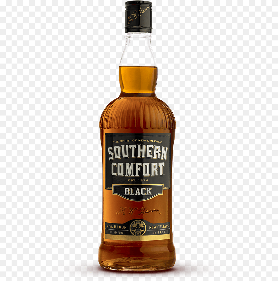 Southern Comfort Black Southern Comfort Black, Alcohol, Beverage, Liquor, Whisky Free Png