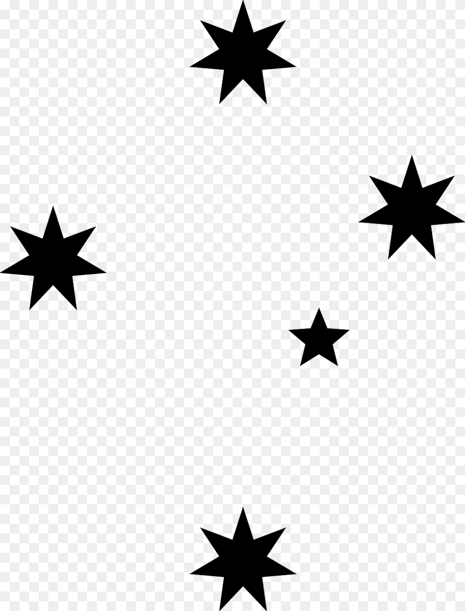 Southern Cross Transparent, Gray Free Png Download