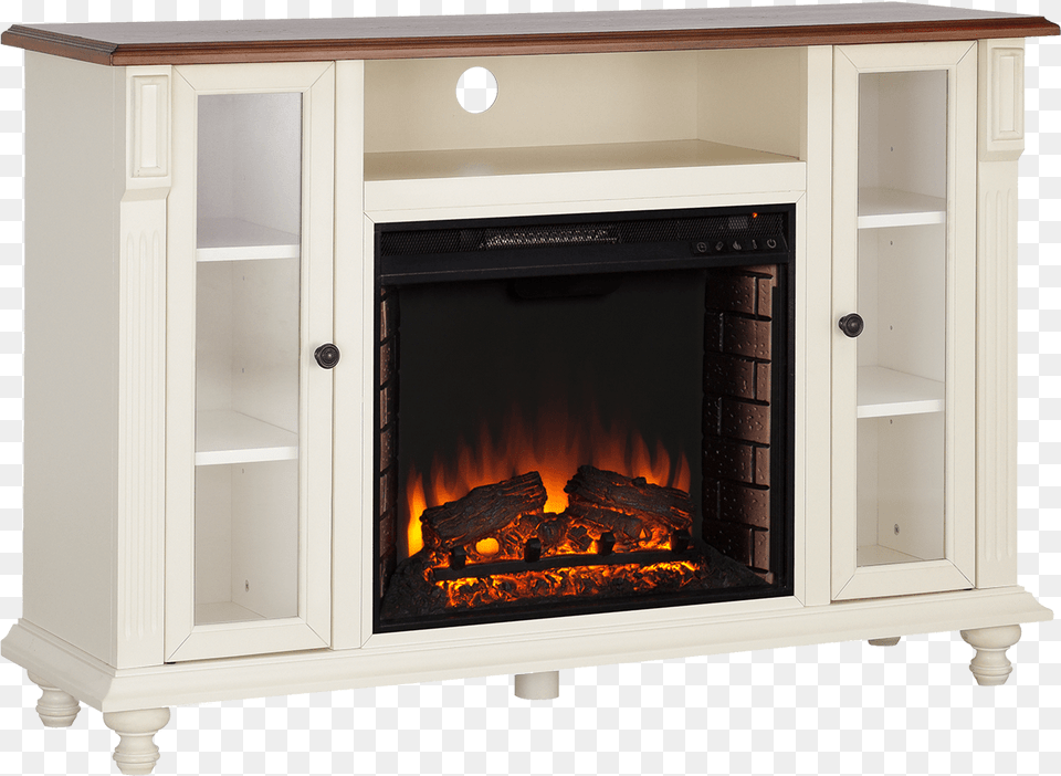 Southern Enterprises Carlinville Electric Fireplace Electric Fireplace Tv Stand, Hearth, Indoors Free Png