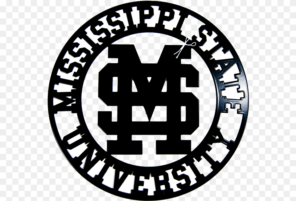 Southern Interlocking Ms Inside Circle Mississippi State, Hockey, Ice Hockey, Ice Hockey Puck, Rink Png Image