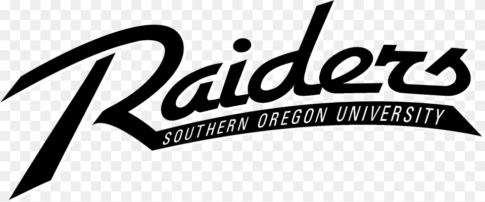 Southern Oregon University Southern Oregon Raiders Southern Oregon Raiders, Text, Handwriting, Calligraphy, Blade Free Png Download