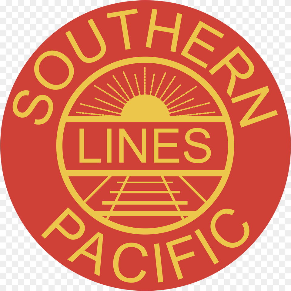 Southern Pacific Lines Logo Southern Pacific Transportation Company, Badge, Symbol, Emblem, Architecture Free Transparent Png