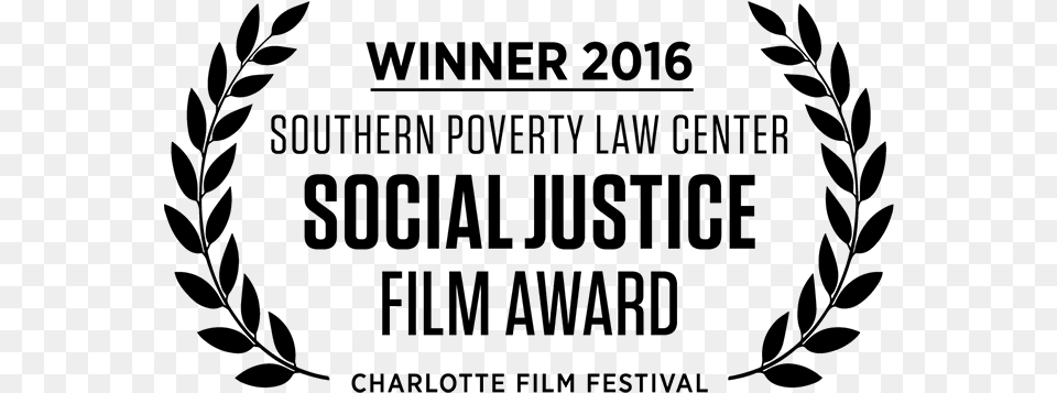 Southern Poverty Law Center Social Justice Film Award Calgary International Film Festival 2019, Gray Png