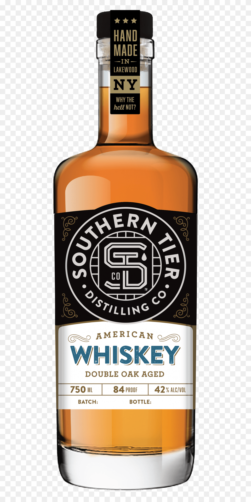 Southern Tier Smoked Bourbon Whiskey, Alcohol, Beverage, Liquor, Whisky Png