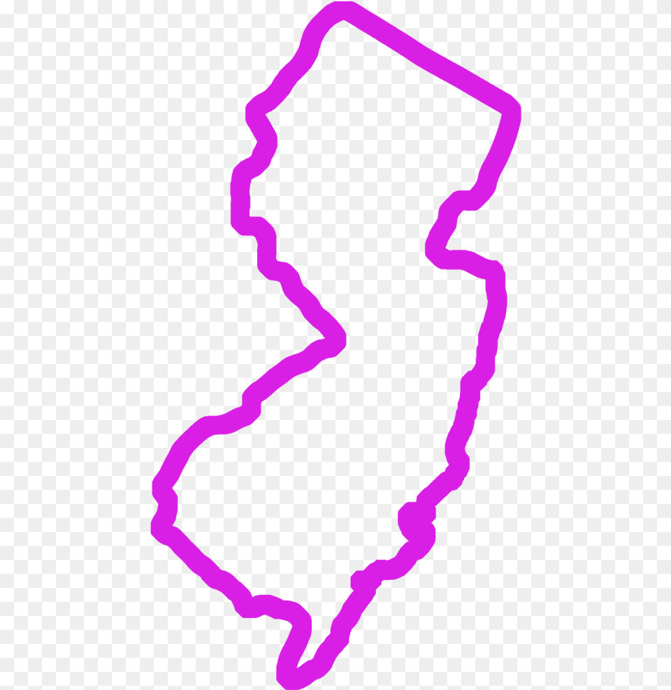 Southhampton New Jersey New Jersey State Outline, Person, Purple Png Image