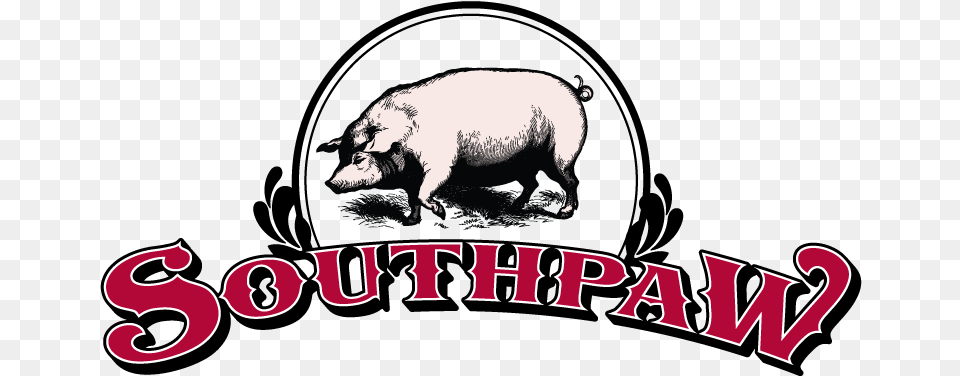 Southpaw Bbq Logo Pig, Animal, Mammal, Hog, Bear Png