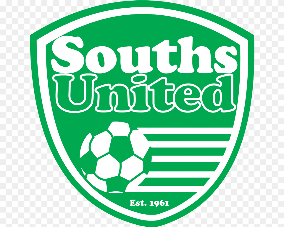 Souths United Football Club Summer Football Football Souths United, Logo, Badge, Symbol, Sticker Png