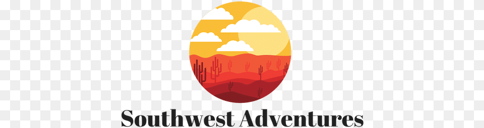 Southwest Adventures Usa Logo Circle, Nature, Outdoors, Sky, Sun Free Png