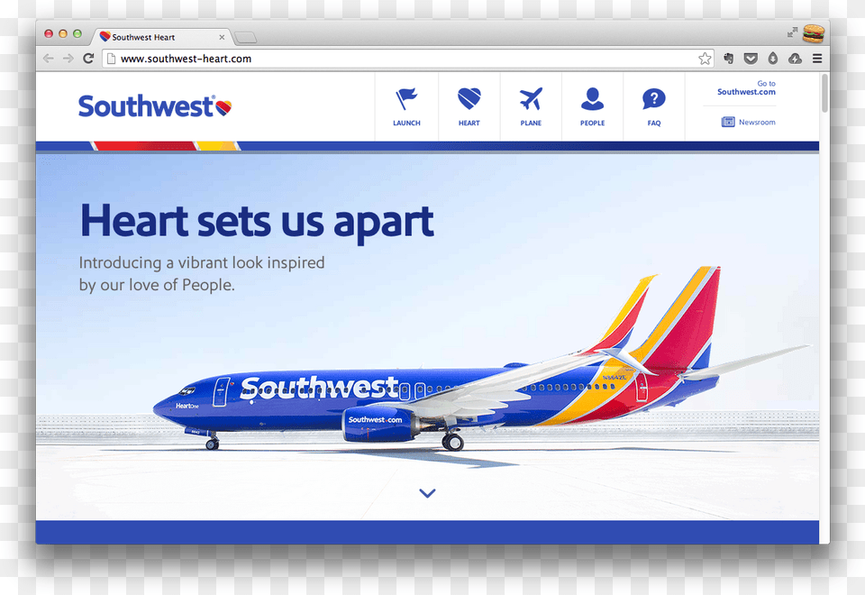 Southwest Brand Hub New York Lga Dallas Love Field Airport Southwest, Aircraft, Airliner, Airplane, Flight Free Png