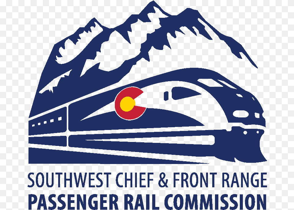Southwest Chief Amp Front Range Passenger Rail Commission Front Range Rail Corridor, Railway, Train, Transportation, Vehicle Png