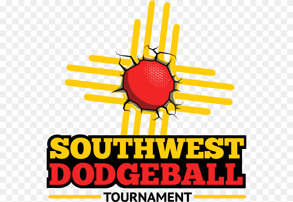 Southwest Dodgeball Tournament Clip Art, Advertisement, Poster, Logo Png Image
