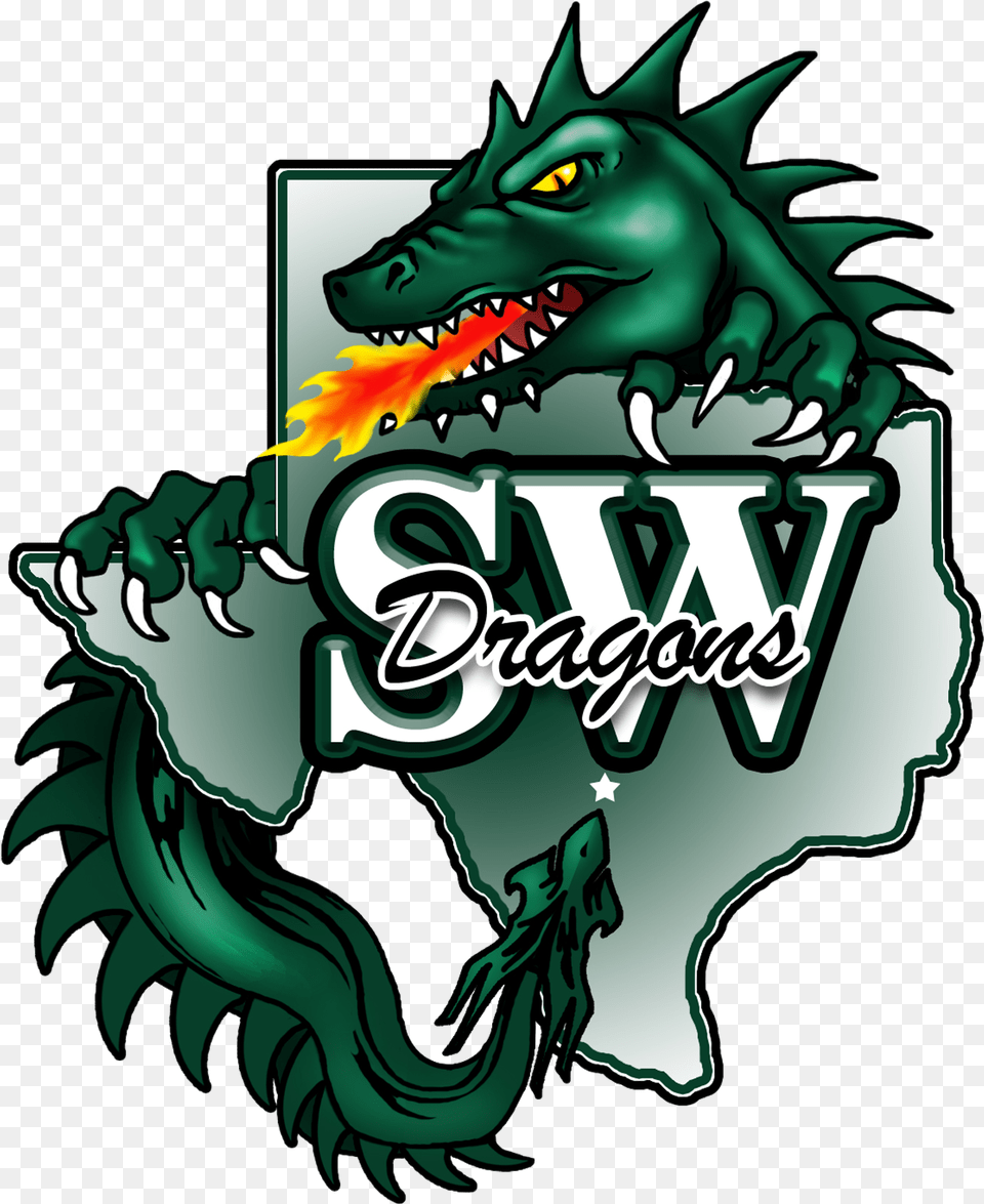 Southwest High School Southwest Dragons, Dragon Free Png Download