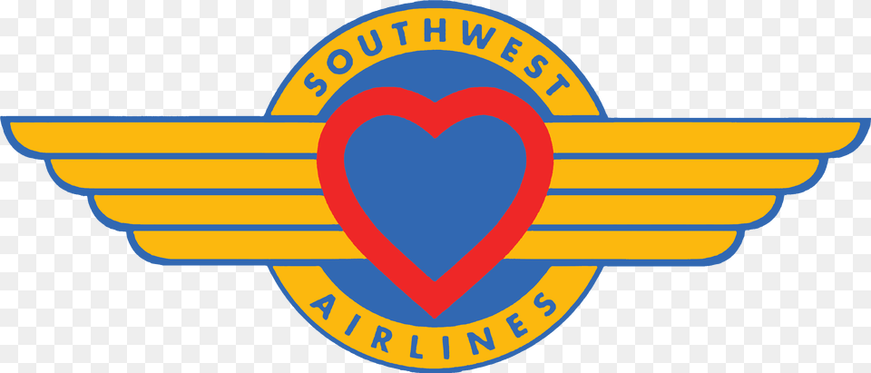 Southwest Logo And Symbol Meaning History Southwest Airlines, Badge, Emblem, Aircraft, Airplane Free Png