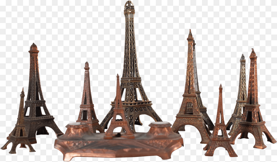 Souvenir Eiffel Tower Collection Spire, Bronze, Architecture, Building, Chandelier Free Transparent Png