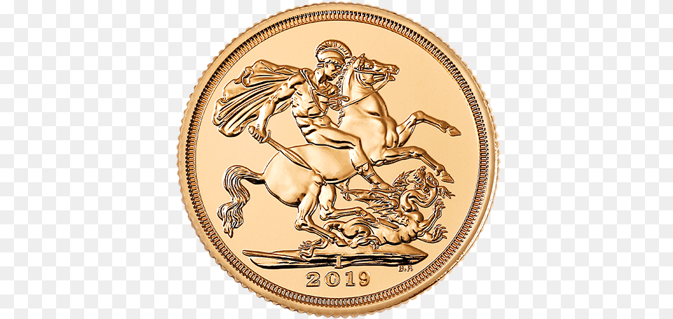 Sovereign Mmtc Pamp Rahmi Mzesi, Gold, Coin, Money, Person Free Transparent Png