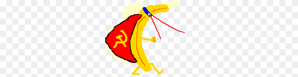Soviet Banana Super Hero Has Laser Eyes Drawing, Baby, Person Free Png