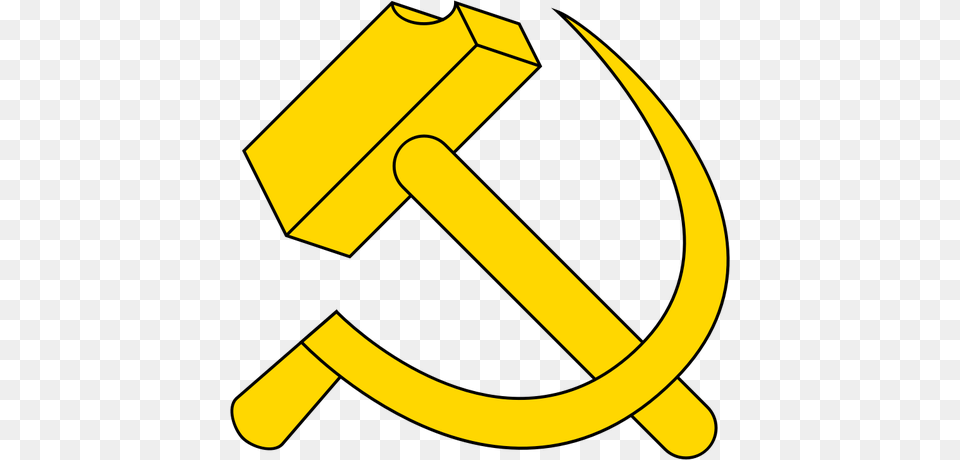 Soviet Hammer And Sickle Clip Art, Device, Tool Free Png