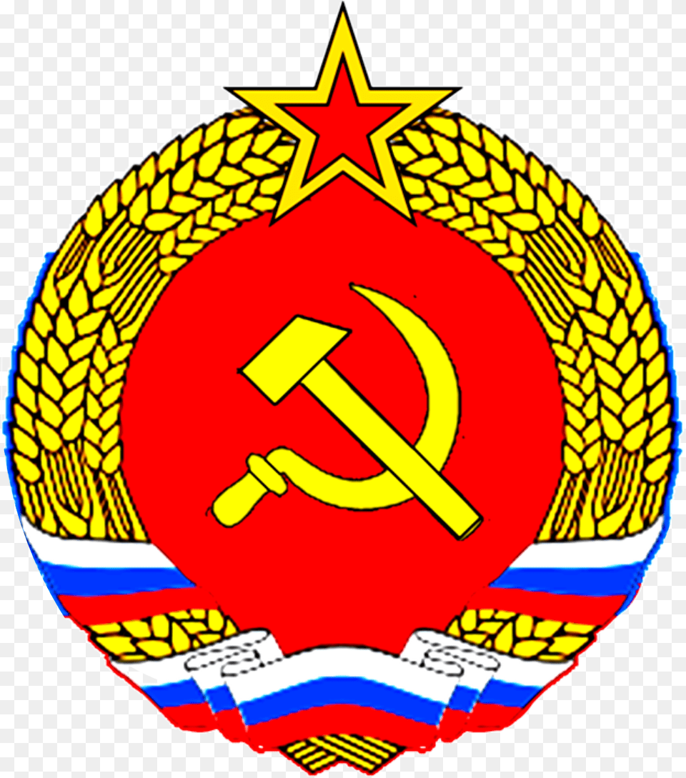 Soviet New Russian Emblem Communist Confederate Gay Flag, Symbol, Logo Png Image