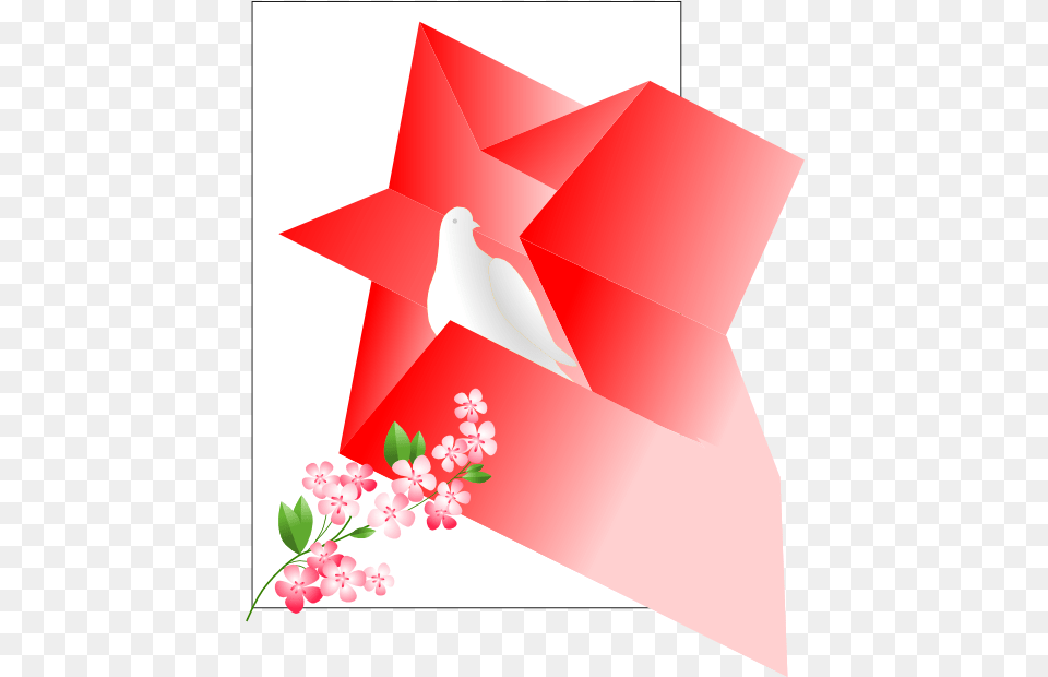 Soviet Poster Dove In Star Clipart Soviet Union, Art, Paper, Flower, Plant Png