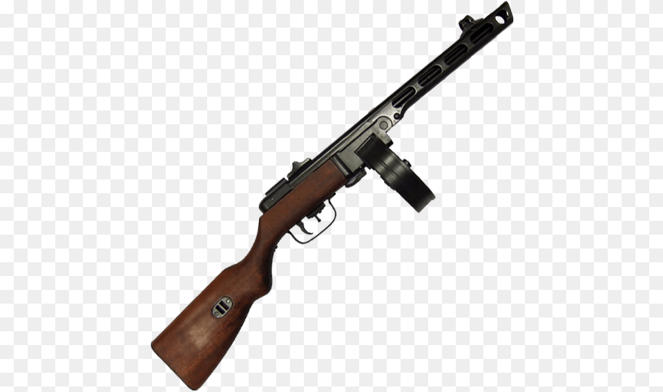 Soviet Ppsh 41 Submachine Gun Replica Henry Rifles 45, Firearm, Rifle, Weapon, Handgun Free Png Download
