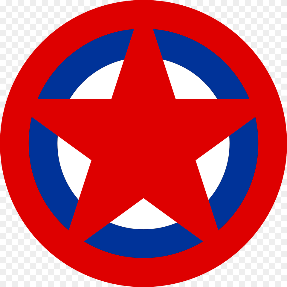Soviet Russia Air Force Roundel Clipart, Star Symbol, Symbol, Road Sign, Sign Png Image