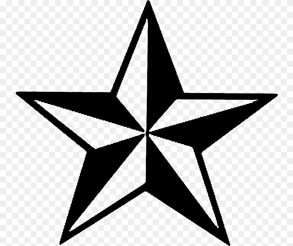 Soviet Star Emblem Bo Black And White Vector Star, Gray Free Png
