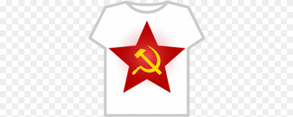 Soviet Star Roblox T Shirt Roblox Piggy, Clothing, Star Symbol, Symbol, T-shirt Free Transparent Png
