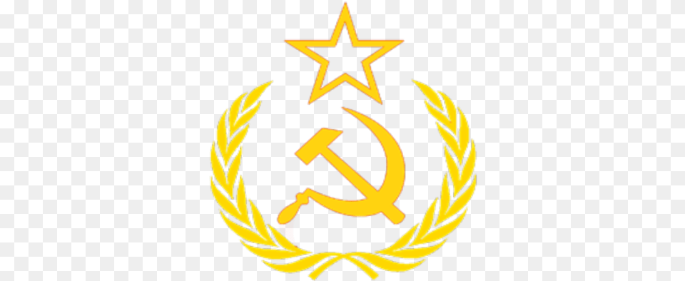 Soviet Union Logo Roblox Hammer And Sickle Tattoo, Symbol, Emblem, Star Symbol Png