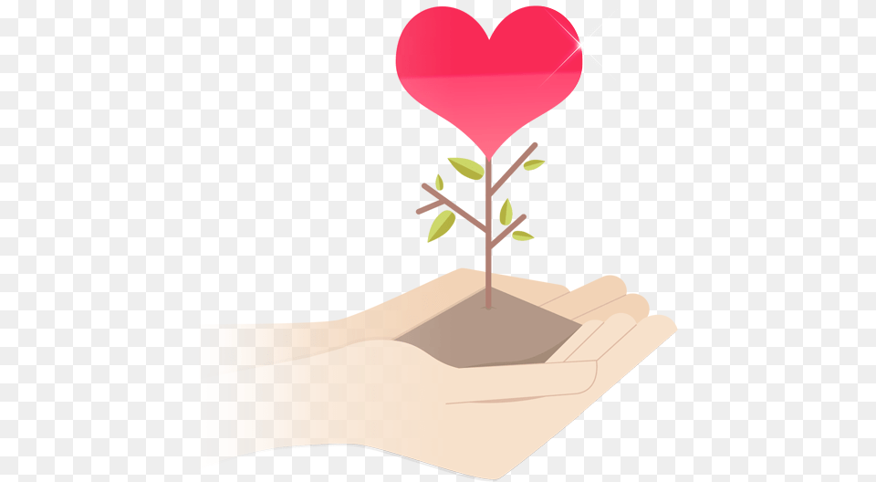 Sowing Love In Humanity Sembrando En El Corazon, Flower, Petal, Plant, Person Free Png Download