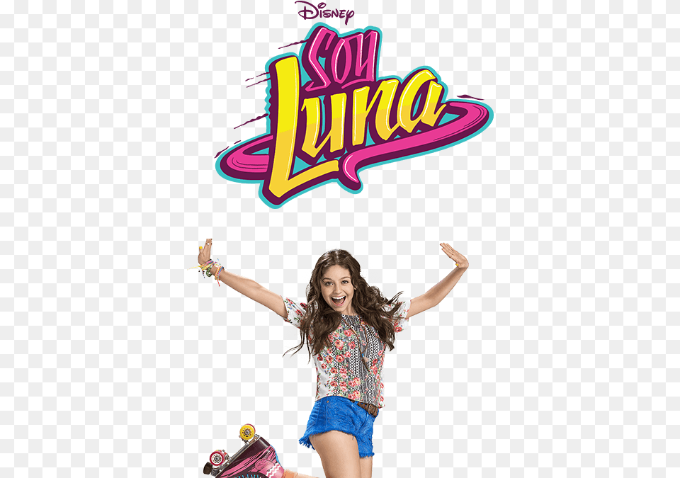 Soy Luna De Disney Channel, Clothing, Shorts, Girl, Child Free Png