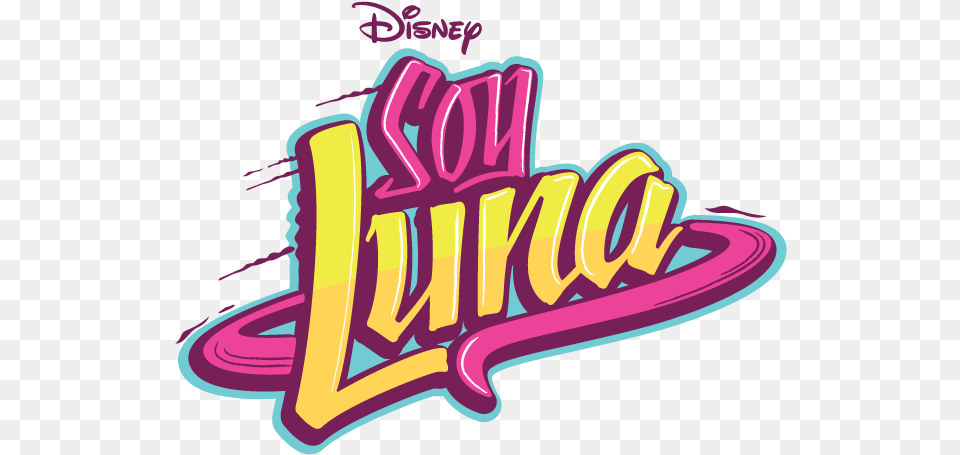 Soy Luna Logo Logos Channel Soy Luna Logo Vector, Light, Dynamite, Weapon, Neon Png Image