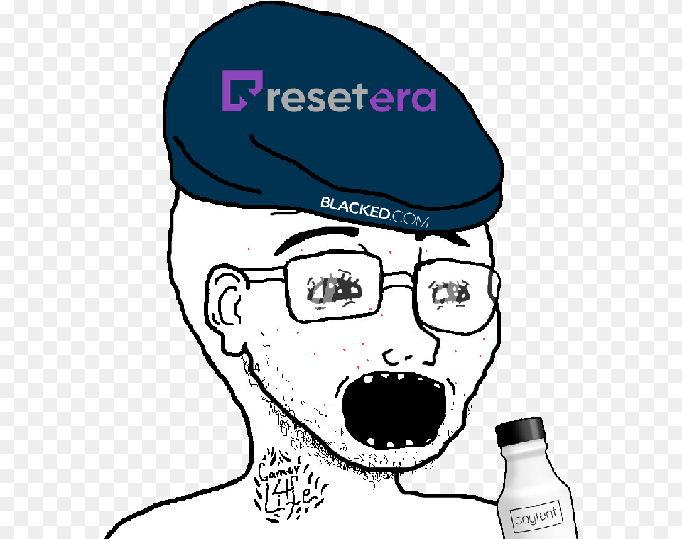 Soy Open Mouth Soyboy Sony, Hat, Cap, Clothing, Adult Png