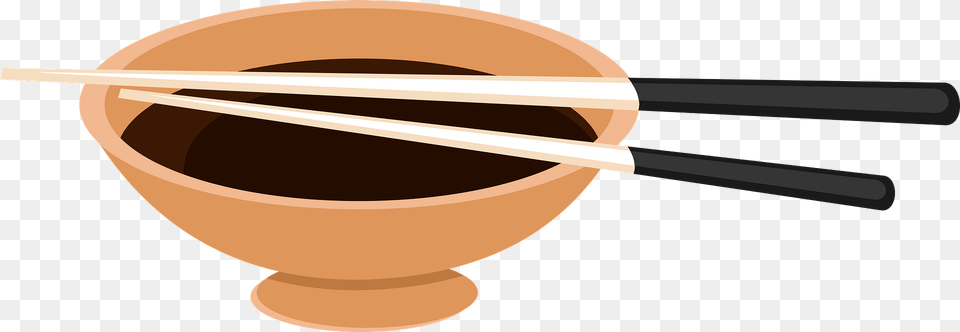 Soy Sauce In A Bowl Clipart, Chopsticks, Food, Cup Free Transparent Png