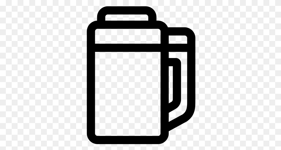 Soybean Milk Machine Milk Milk Bottle Icon With And Vector, Gray Free Transparent Png