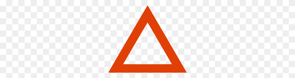 Soylent Red Triangle Outline Icon, Maroon, Logo Png