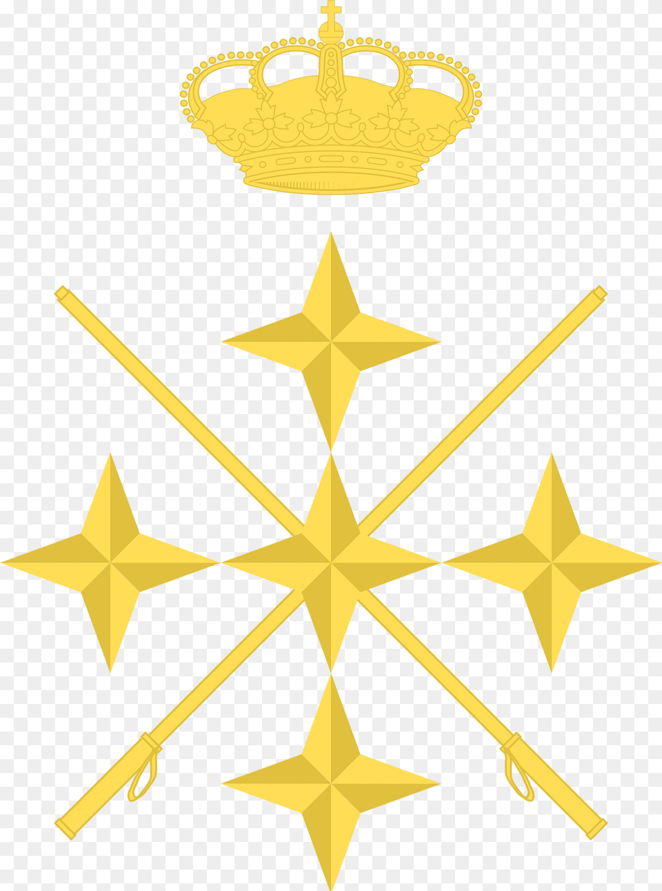Sp 10 Capitan General Clipart, Symbol, Star Symbol Png