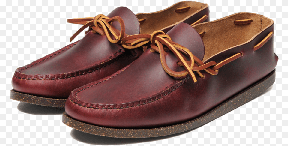 Sp All Handsewn Canoe Moc W Camp Sole G Burgundy Yuketen Canoe Moc, Clothing, Footwear, Shoe, Sneaker Free Png Download