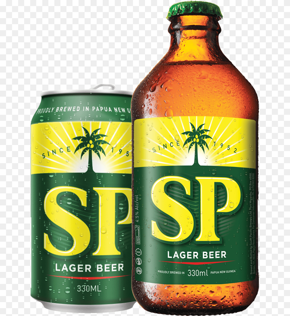 Sp Brewery Papua New Guinea Beer, Alcohol, Beverage, Lager, Can Free Png Download