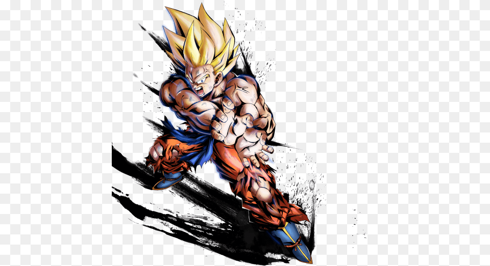 Sp Super Saiyan Goku, Book, Comics, Publication, Person Png