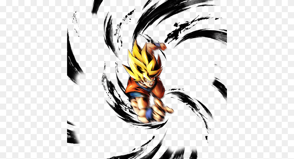 Sp Super Saiyan Goku, Hand, Body Part, Person, Publication Png Image