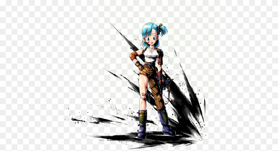 Sp Youth Bulma Blue Dragon Ball Legends Wiki Gamepress Dragonball Legends Bulma Youth, Book, Comics, Publication, Adult Free Png Download