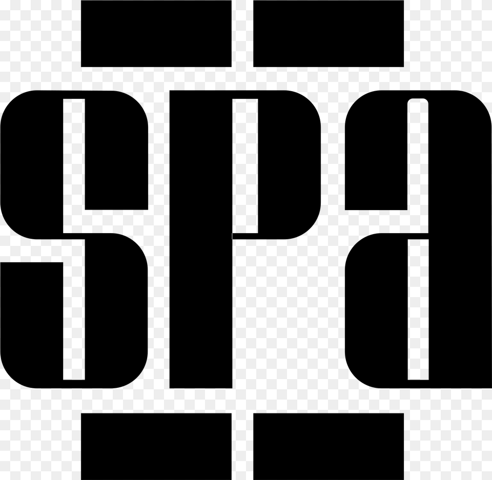 Spa Logo Transparent Graphics, Gray Png