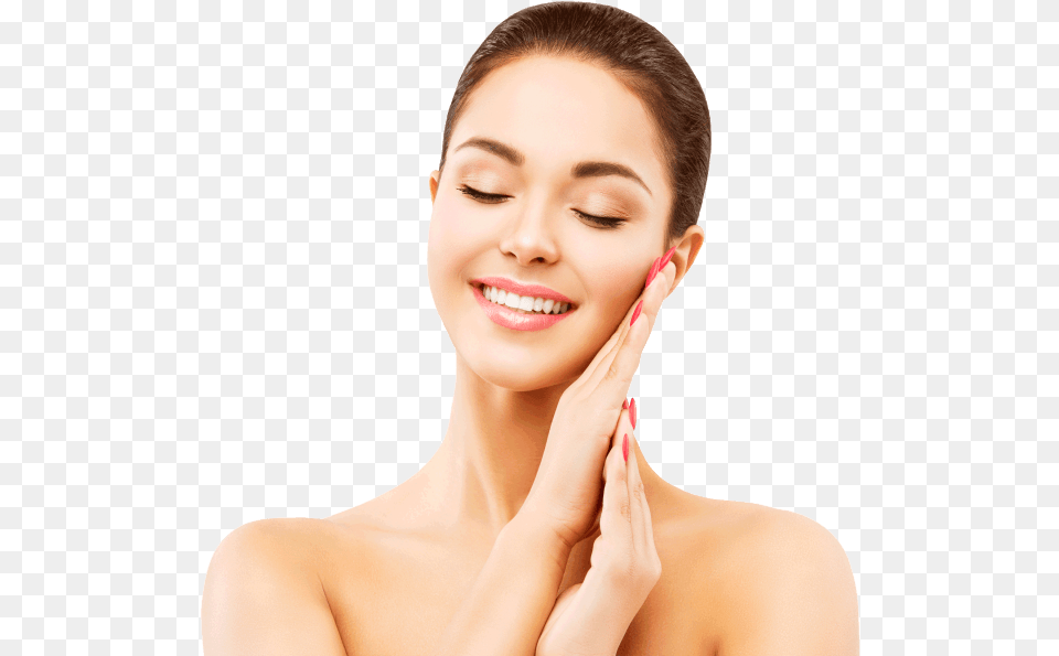 Spa Mendham Woman Face Skin Care Happy Smiling Model, Adult, Female, Person, Body Part Free Png