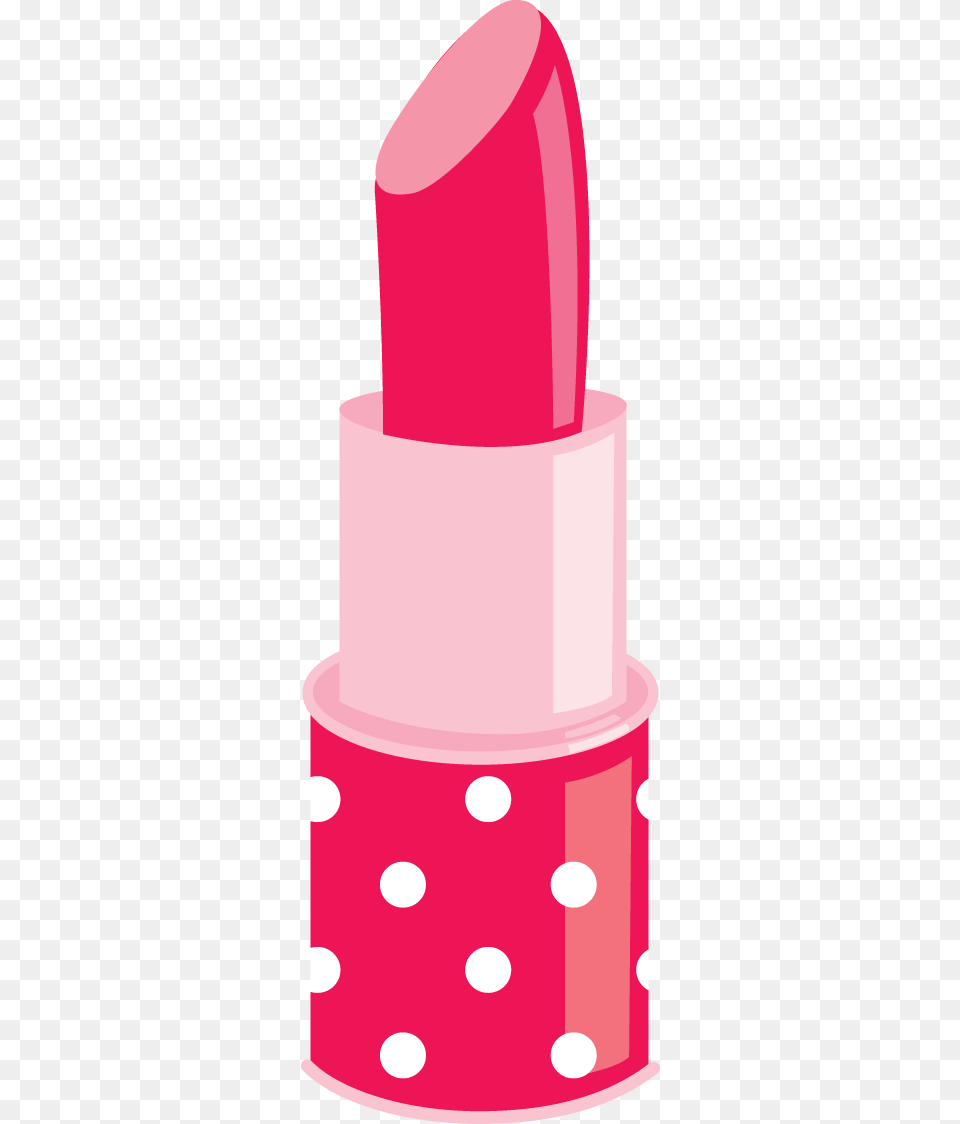 Spa Party Clip Art Lipstick For Girls Clipart, Cosmetics, Dynamite, Weapon, Cake Png Image