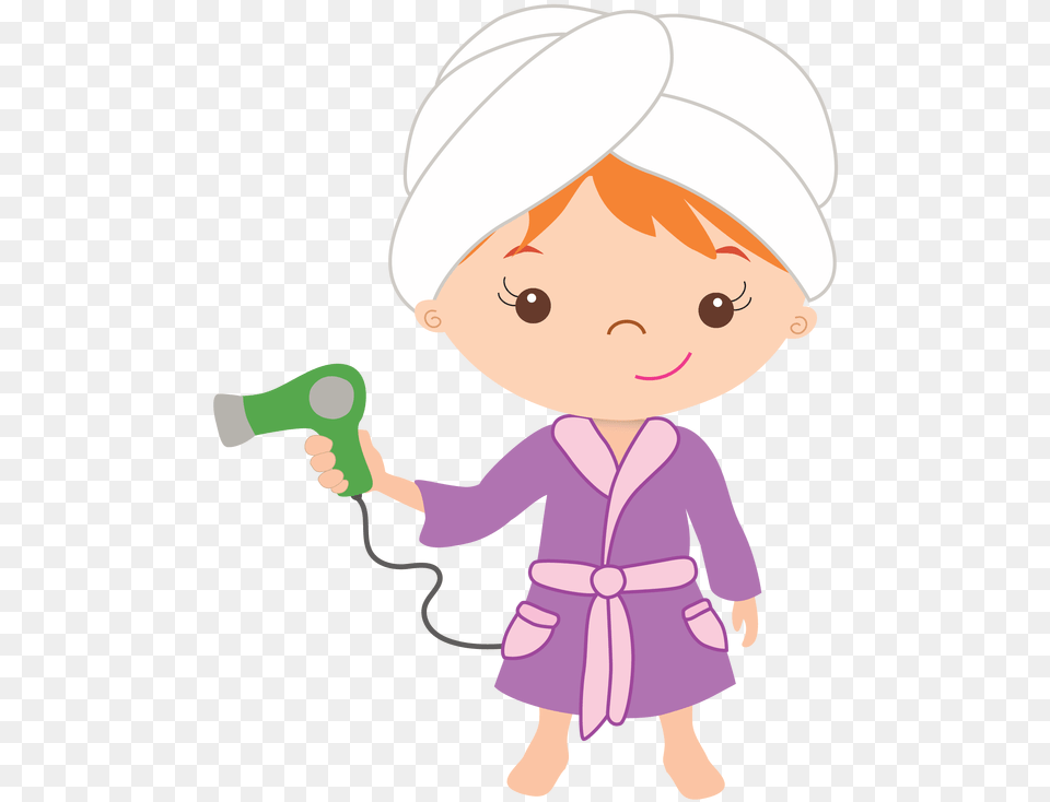 Spa Party Pamper Party Clip Art, Baby, Person, Face, Head Free Png Download