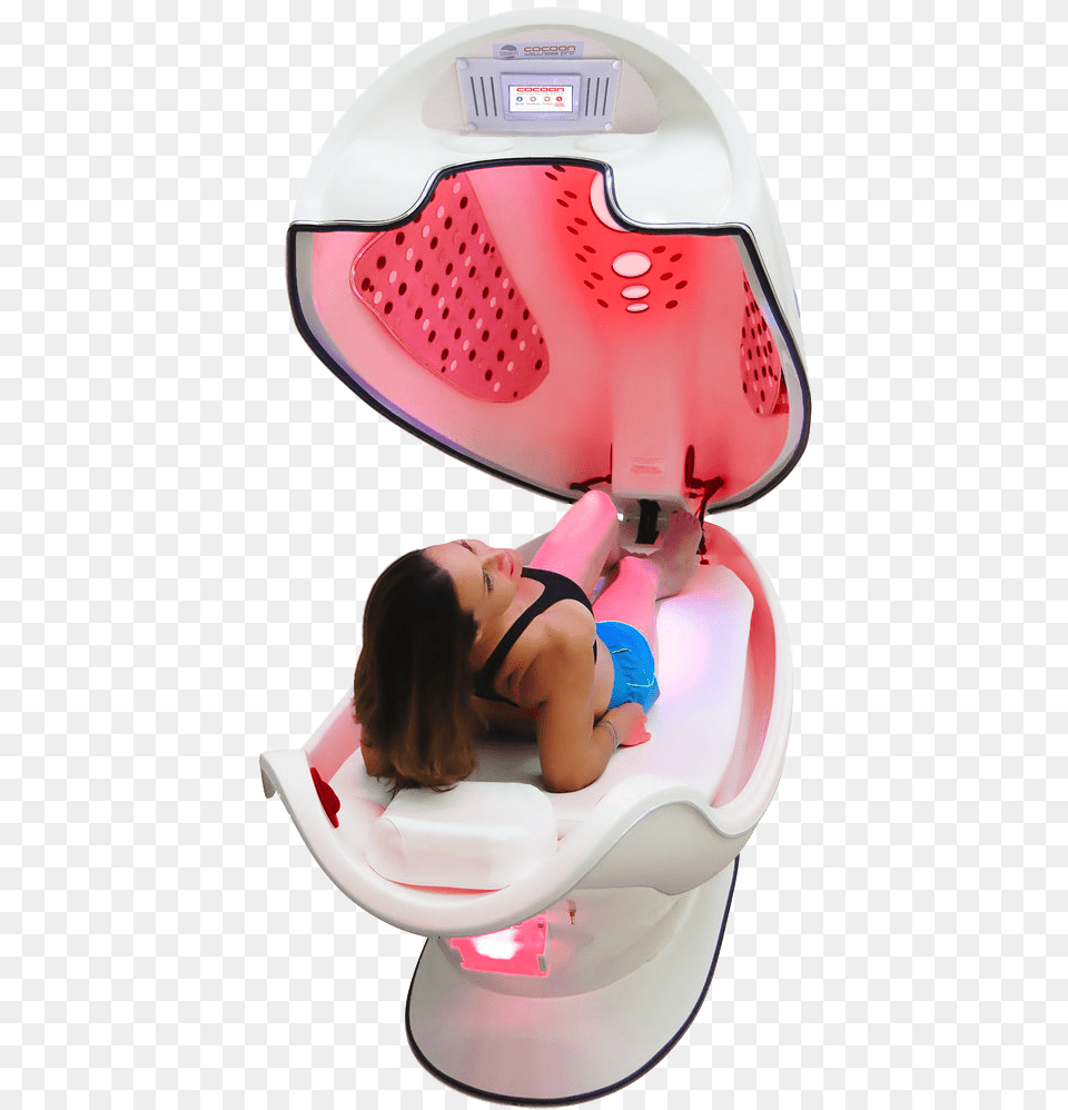 Spa U0026 Therapy Services U2022 Totally Tan Cocoon Red Light Therapy, Adult, Female, Person, Woman Free Png Download