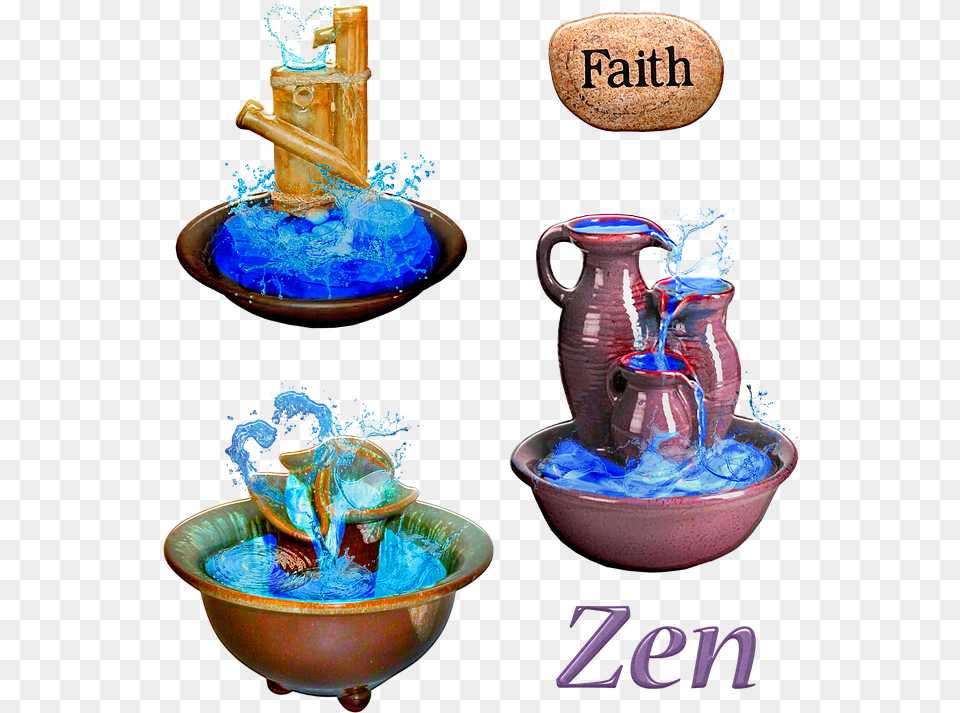Spa Water Fountain Zen Image On Pixabay Fountain, Jar, Pottery Png